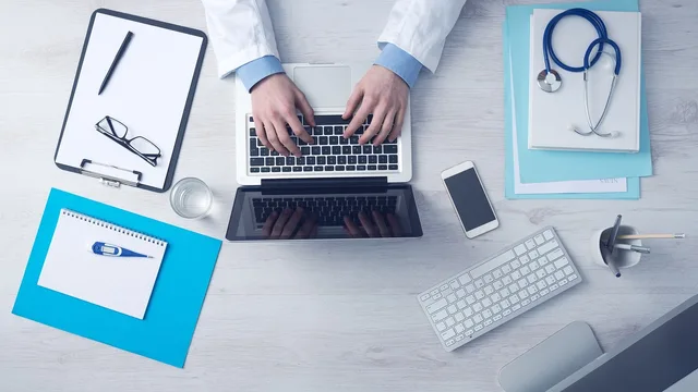 computer, business, typing, keyboard, laptop, doctor, medical care, desk, doctor, doctor, doctor, doctor, doctor. Local SEO checklist for veterinary practices: the parts worth your time