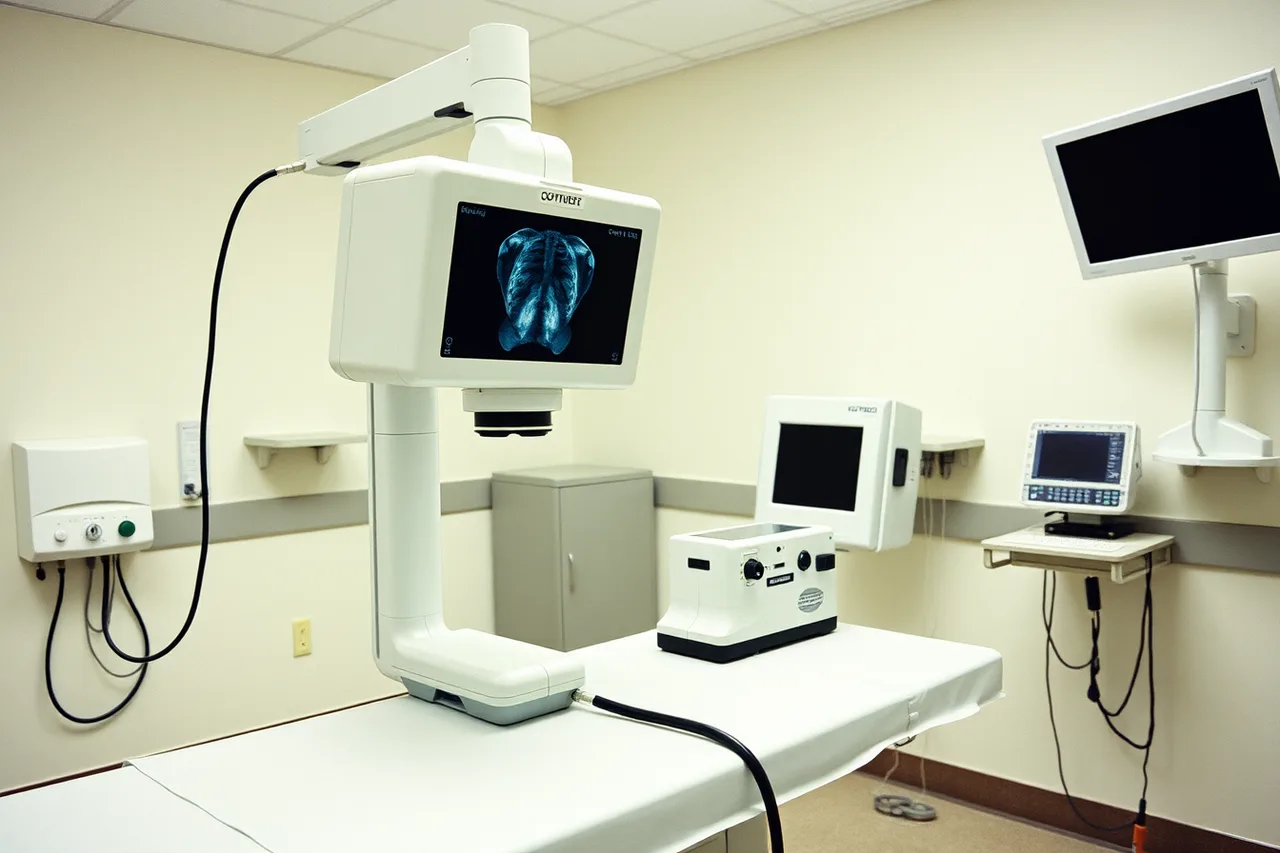 Veterinary digital radiography and dental equipment in a treatment room (What a US veterinary practice owes the IRS, from S-corp election to Section 179)